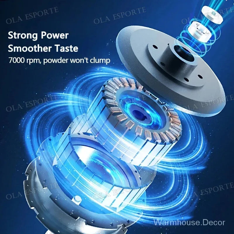 New 650ml USB Electric Portable Whey Protein Shaker bottle Fully Automatic Stirring Cup Rechargeable Gym BA Free Cocktail Blend