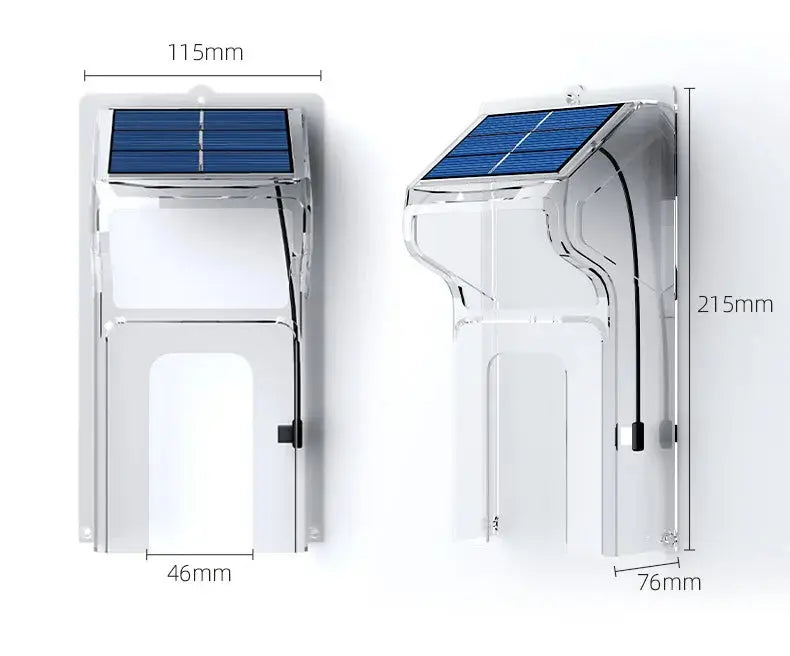 Wireless Video Doorbell with Solar Rain Cover Waterproof WiFi Doorbell Camera Color Intercom Video Doorbell Smart Home Security
