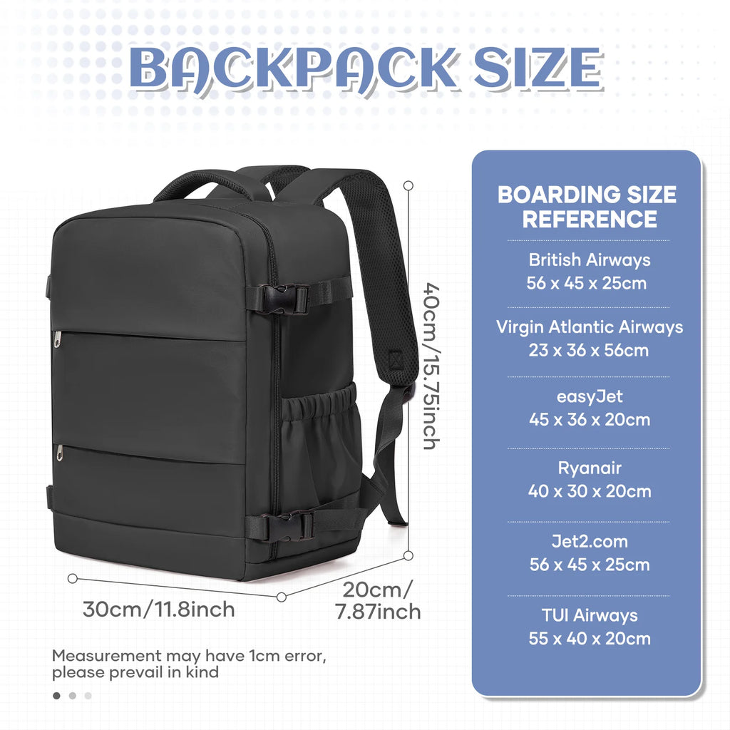 Clothing Storage Bag Personal item storage Backpack Ryanair Backpack 40x30x20 Cabin Bag, Vacuum Storage Bag With Manual Pump