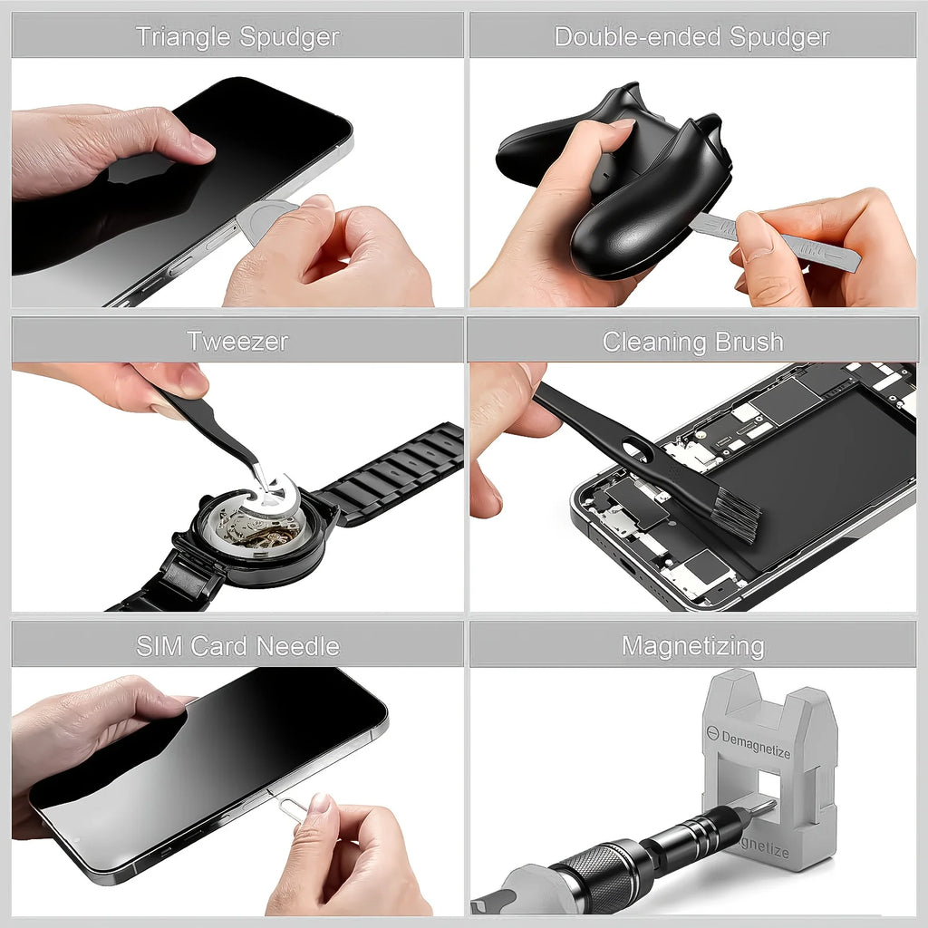 115-in-1 Screwdriver Set, Multi-functional Precision Screwdriver Kit for Mobile Phone and Computer Disassembly & Repair