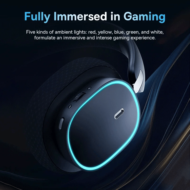 Wireless Gaming Headset With Mic – 2.4G, Bluetooth 5.3