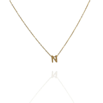 Colgante de letras Alphabet (Dorado)