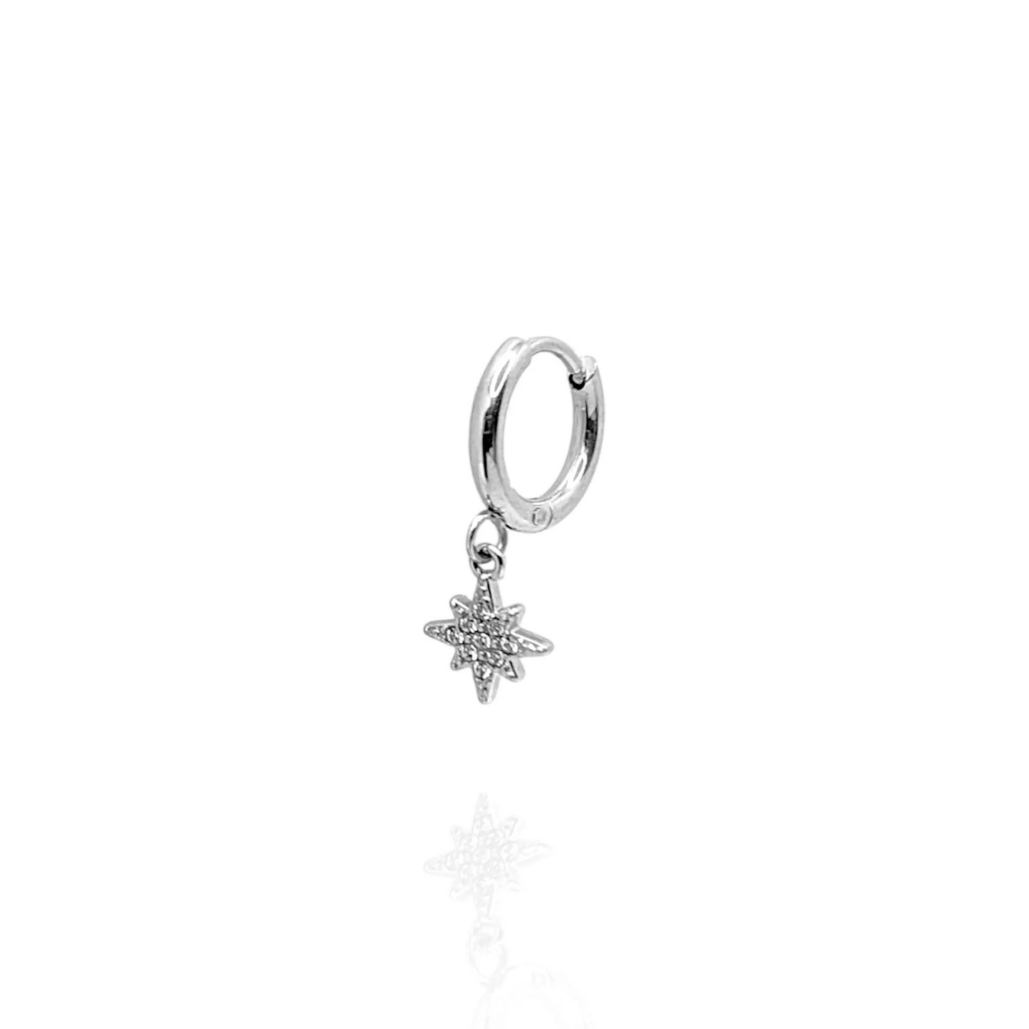 Pendientes Siman (Plateado)